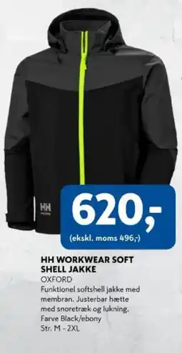 Davidsen Hh workwear soft shell jakke oxford tilbud