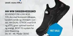 Davidsen Hh ww sikkerhedssko tilbud