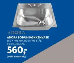 Davidsen Adora adora bonum køkkenvask tilbud