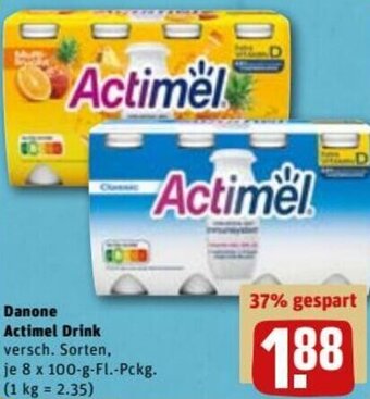 REWE DE Danone Actimel Drink tilbud