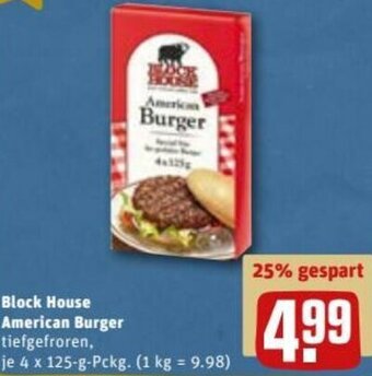 REWE Block House American Burger tilbud