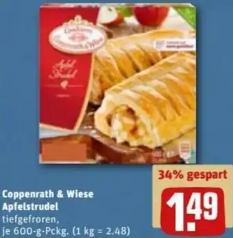REWE DE Coppenrath & Wiese Apfelstrudel 600g tilbud