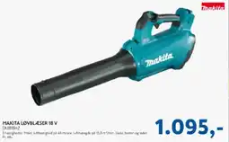 Davidsen Makita løvblæser 18 v dub184z tilbud
