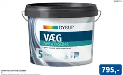 Davidsen Dyrup væg 05 mat & vaskbar tilbud