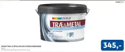 Davidsen Dyrup træ- & metalmaling ekstra dækkende tilbud