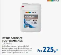 Davidsen Dyrup grunder fugtbremsende tilbud