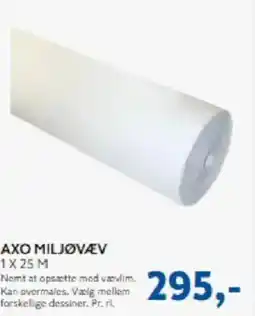 Davidsen Axo miljøvæv 1x 25 m tilbud