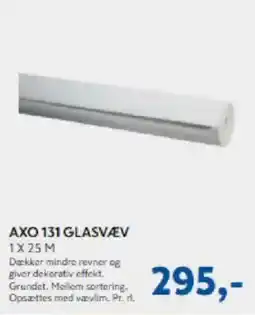 Davidsen Axo 131 glasvæv 1x 25 m tilbud