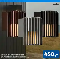 Davidsen Nordlux væglampe aludra seaside tilbud