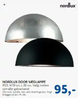 Davidsen Nordlux door væglampe tilbud