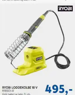 Davidsen Ryobi loddekolbe 18 v tilbud