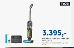 Davidsen Ryobi 3-1-1 gulvvasker 18 v rhfc188l-0 tilbud