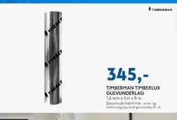 Davidsen Timberman timberlux gulvunderlag tilbud