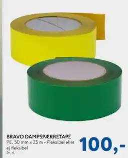 Davidsen Bravo dampspærretape tilbud