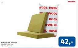 Davidsen Rockwool a-batts tilbud