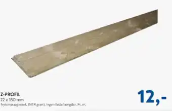 Davidsen Z-profil tilbud