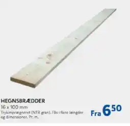 Davidsen Hegnsbrædder tilbud