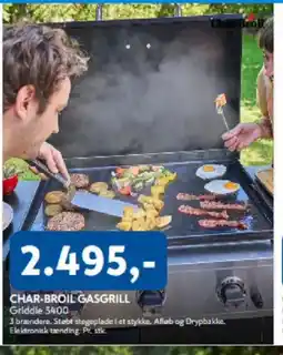 Davidsen Char-broil gasgrill tilbud