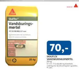 Davidsen Skalflex vandskuringsmørtel tilbud