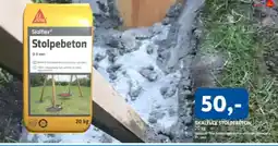 Davidsen Skalflex stolpebeton tilbud