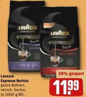 REWE DE Lavazza Espresso Barista 1000g tilbud
