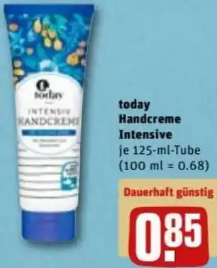 Today Handcreme Intensive 125ml