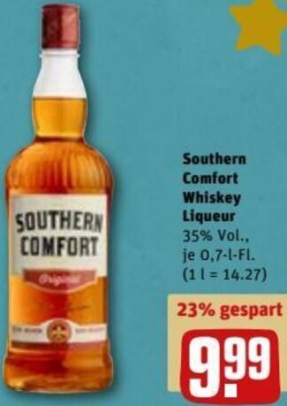 REWE Southern Comfort Whiskey Liqueur tilbud