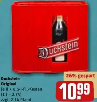REWE DE Duckstein Original tilbud
