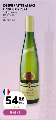 Scandinavian Park Joseph Cattin Alsace pinot gris 2023 tilbud