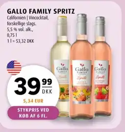 Scandinavian Park Gallo Family spritz tilbud