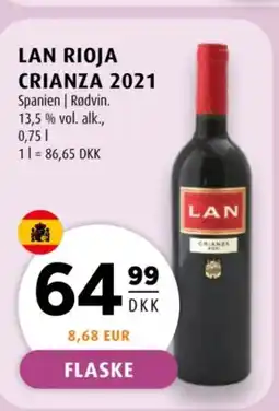Scandinavian Park LAN Rioja Crianza 2021 tilbud