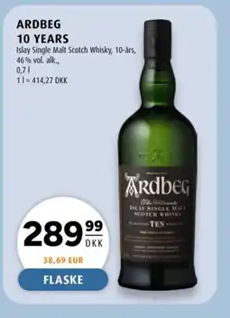 Scandinavian Park Ardbeg 10 Years tilbud
