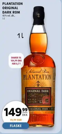 Scandinavian Park Plantation Original Dark rom tilbud