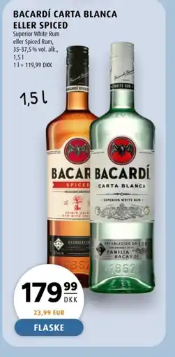 Scandinavian Park BACARDÍ Carta blanca eller spiced tilbud