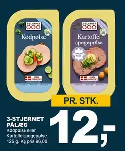 Let-Køb 3-STJERNET PÅLÆG, DKK 12 tilbud