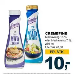 Let-Køb CREMEFINE, DKK 10 tilbud