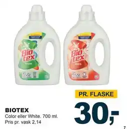 Let-Køb BIOTEX, DKK 30 tilbud