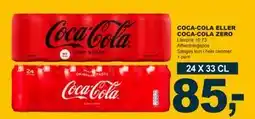 Let-Køb COCA-COLA ELLER COCA-COLA ZERO, DKK 85 tilbud