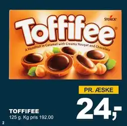 Let-Køb TOFFIFEE, DKK 24 tilbud