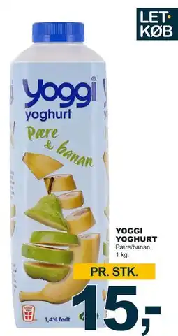 Let-Køb YOGGI YOGHURT, DKK 15 tilbud