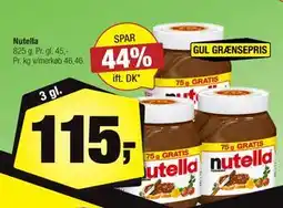 Calle Nutella, DKK 115 tilbud
