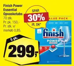 Calle Finish Power Essential Opvasketabs, DKK 299 tilbud