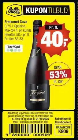 Calle Freixenet Cava tilbud