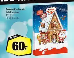 Calle Ferrero Kinder Mix Julekalender, DKK 60 tilbud
