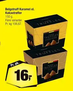Calle Belgotruff Karamel el. Kakaotrøfler, DKK 16 tilbud