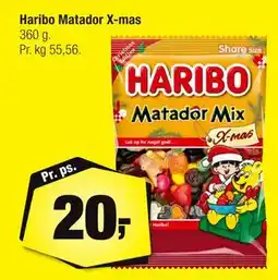 Calle Haribo Matador X-mas, DKK 20 tilbud