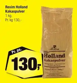 Calle Rexim Holland Kakaopulver, DKK 130 tilbud