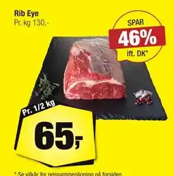 Calle Rib Eye, DKK 65 tilbud
