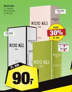 Calle Mucho Más, DKK 90 tilbud