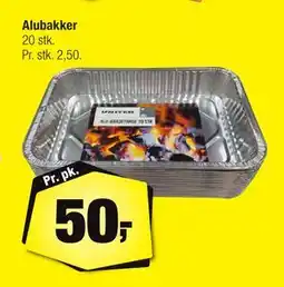 Calle Alubakker, DKK 50 tilbud